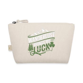 L’envie de voyager me porte chance - Trousse biologique - nature - Devant