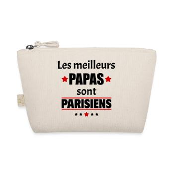 Les meilleurs papas sont parisiens, fête des pères - Trousse biologique - nature - Devant