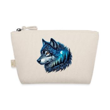 Wolf - Bio-Täschchen - Natur - Vorne