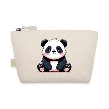 Panda - Bio-Täschchen - Natur - Vorne