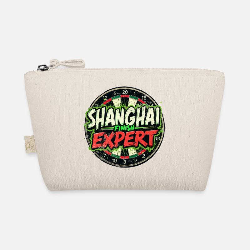 Darts Shanghai Finish Fun - Bio-Täschchen - Natur