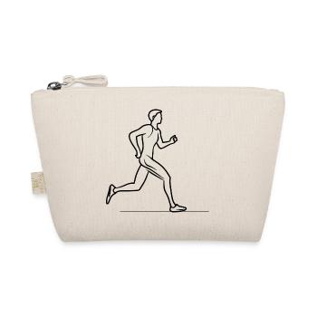 Dessin au trait d’un garçon joggeur - Trousse biologique - nature - Devant