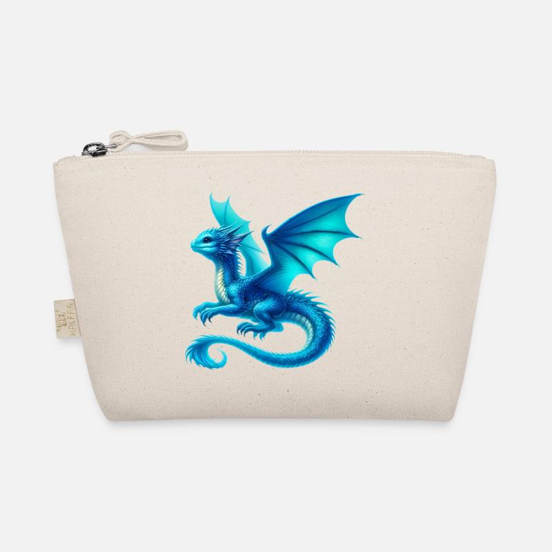 Drache - Bio-Täschchen - Natur