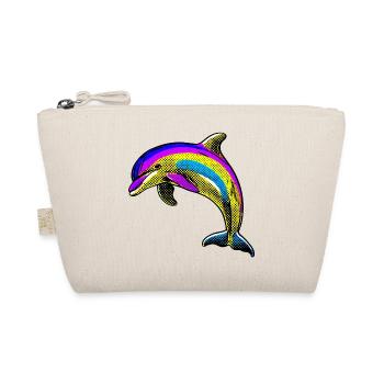 Delfin - Bio-Täschchen - Natur - Vorne