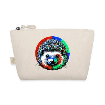 Hedgehog - Organic Pouch - nature - Front