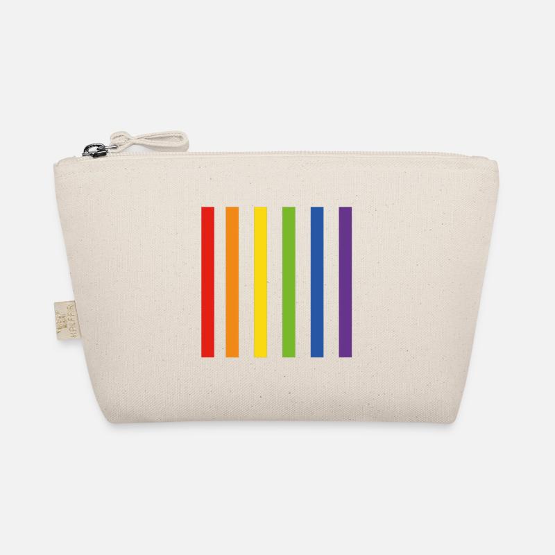 Drapeau arc-en-ciel LGBT Trousse biologique