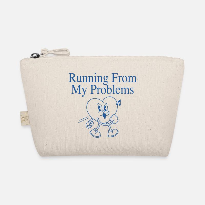 Running Heart – Running From My Problems Organic Pouch