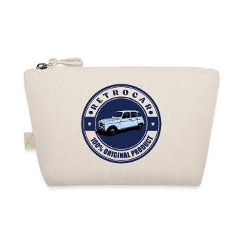 Retro-Auto - Bio-Täschchen - Natur - Vorne