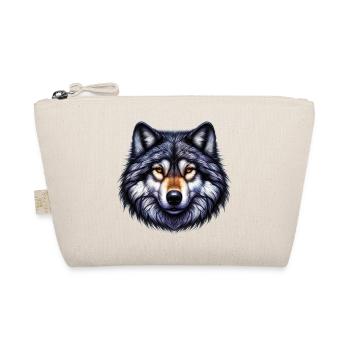Wolf - Bio-Täschchen - Natur - Vorne