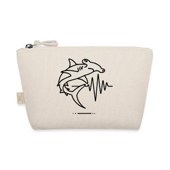 Hammerhead Shark - Power & Elegance of the Ocean - Organic Pouch - nature - Front