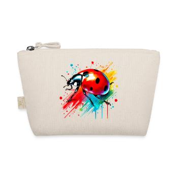 Marienkäfer - Bio-Täschchen - Natur - Vorne