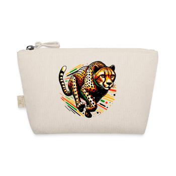 Cheetah - Organic Pouch - nature - Front
