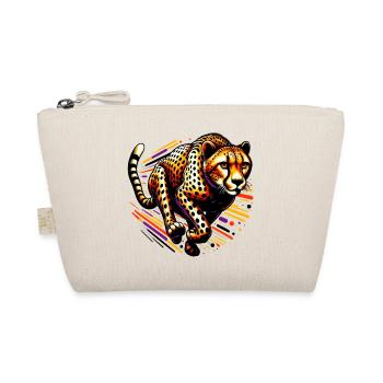 Cheetah - Organic Pouch - nature - Front