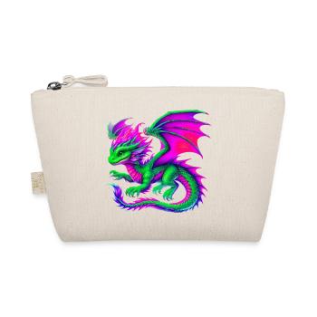 Drache - Bio-Täschchen - Natur - Vorne