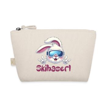 Skihaserl Pistensau Apres Ski - Bio-Täschchen - Natur - Vorne