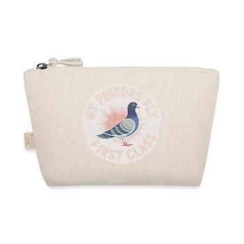 Pigeon Fancier Racing Pigeons Pigeons Shirt - Organic Pouch - nature - Front