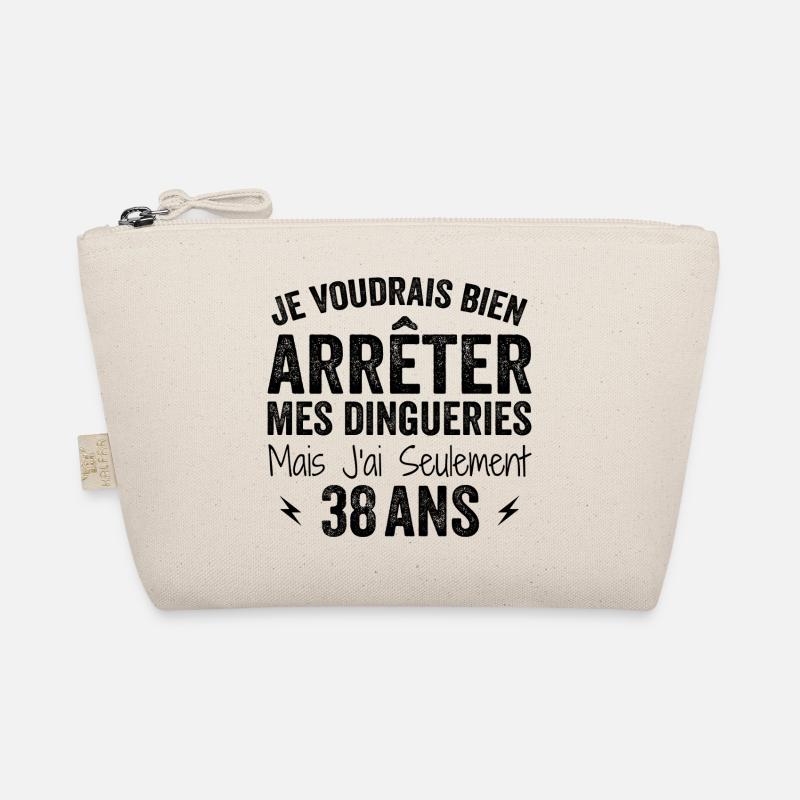 I'm 38 years old - Birthday 38 years old, 38 years old Organic Pouch