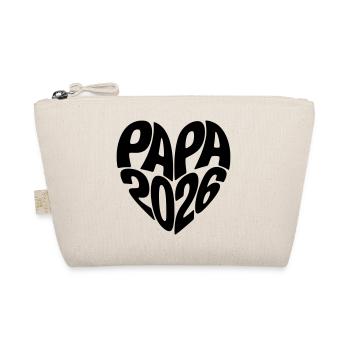 Papa 2026 - Bio-Täschchen - Natur - Vorne
