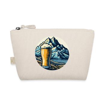 Illustration de paysage de bière de montagne - Trousse biologique - nature - Devant