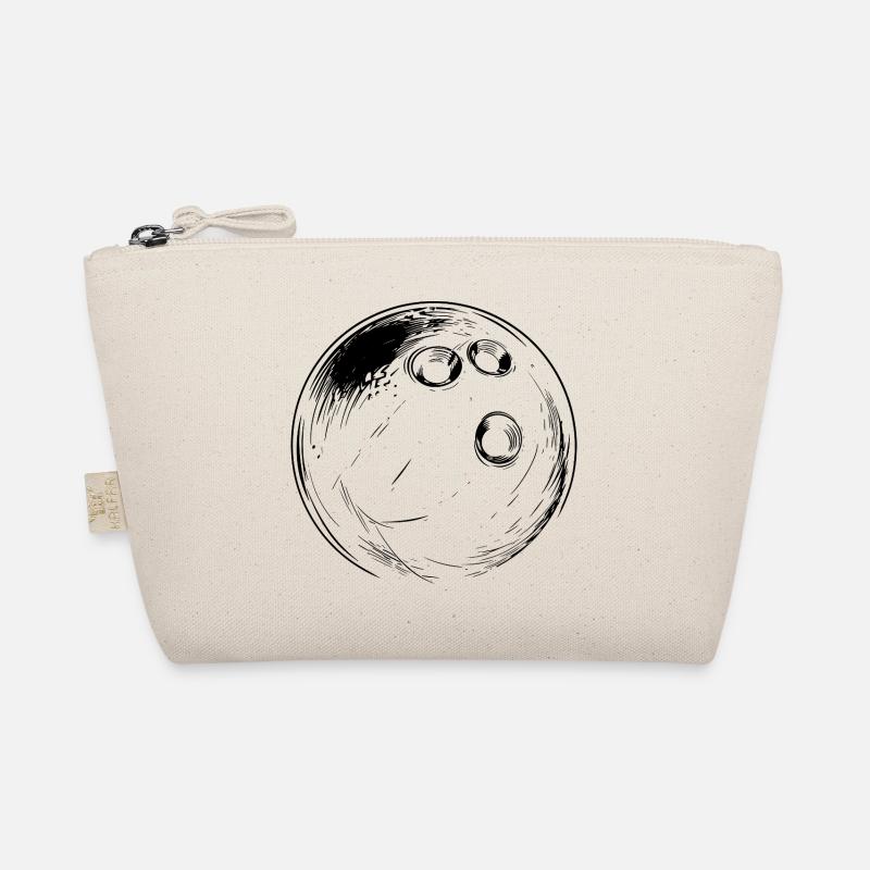Bowling Drawing Organic Pouch