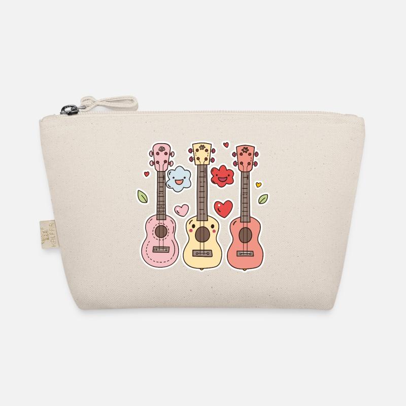 Ukulélé Style Dessin Animé Trousse biologique