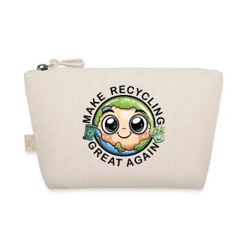 Make Recycling Great Again - Bio-Täschchen - Natur - Vorne