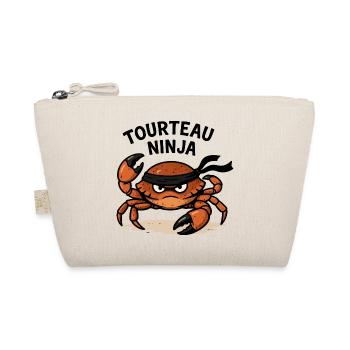 Ninja Crab - Organic Pouch - nature - Front