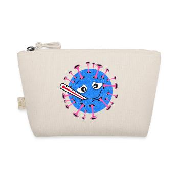 Sick Virus – Dessin animé avec thermomètre clinique - Trousse biologique - nature - Devant