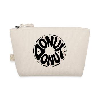 Donut - Cooles Donut-Logo - Bio-Täschchen - Natur - Vorne