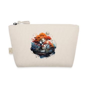 Autumn Moon Forest - Organic Pouch - nature - Front