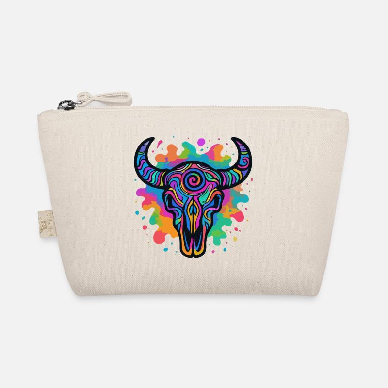 Crâne de taureau coloré Trousse biologique