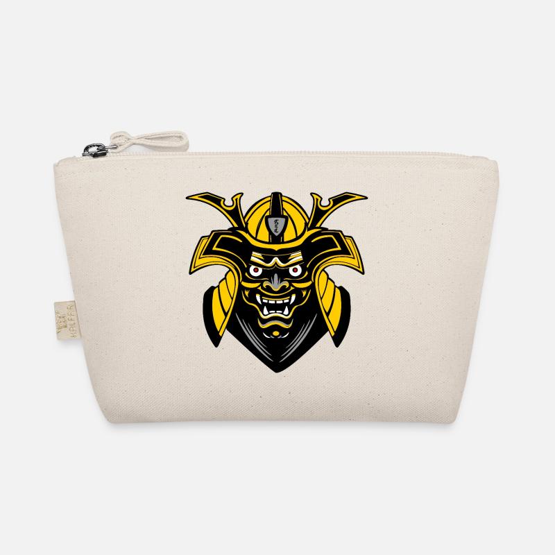 SMenpō Masque de samouraï or-noir Trousse biologique