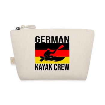 German Kayak Crew – Wildwater Kayak Tee - Organic Pouch - nature - Front