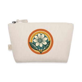 Fleur rétro - Trousse biologique - nature - Devant