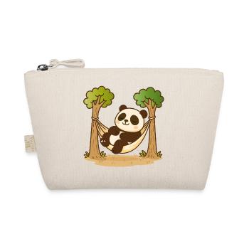 Panda dans un hamac – motif animal décontracté - Trousse biologique - nature - Devant