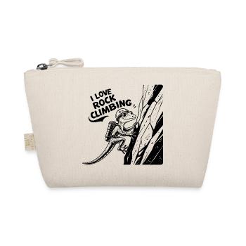 Climbing, rock climbing - Organic Pouch - nature - Front