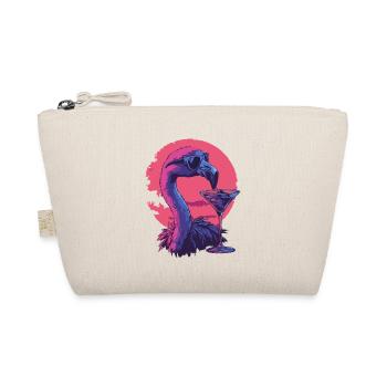 Sundowner Flamingo - Organic Pouch - nature - Front
