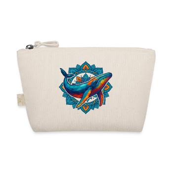 WPAP polygone Style animaux baleine fleurs couronne - Trousse biologique - nature - Devant