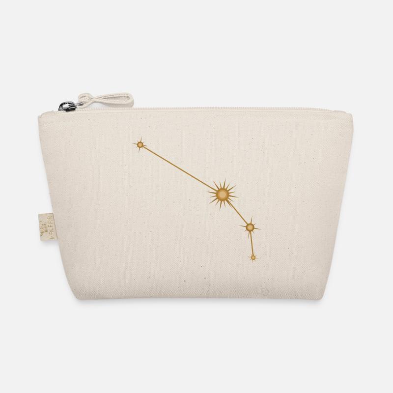 Constellation d’étoiles Bélier Signe de naissance Doré Trousse biologique