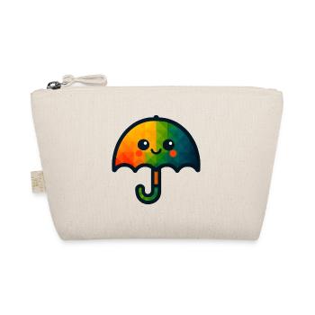 WPAP Polygon Kawaii Style Toy Umbrella - Organic Pouch - nature - Front