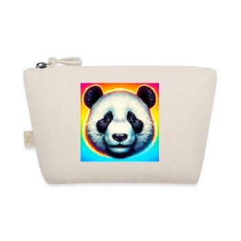 Panda - Bio-Täschchen - Natur - Vorne