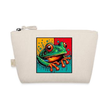 frog - Organic Pouch - nature - Front