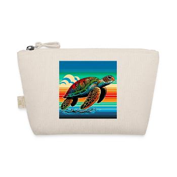 turtle - Organic Pouch - nature - Front