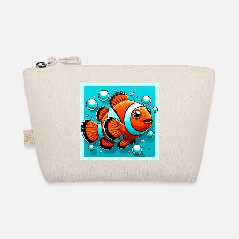 Clownfisch - Bio-Täschchen - Natur