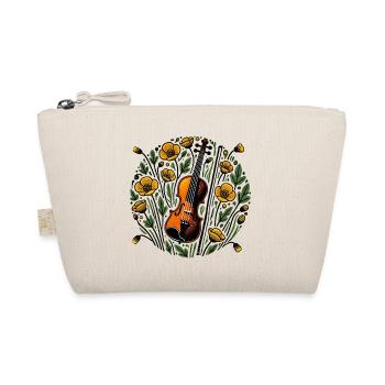 Motif symphonique floral pour violon - Trousse biologique - nature - Devant