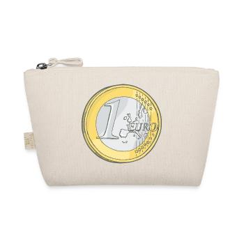 One euro - Organic Pouch - nature - Front