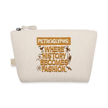 Petroglyph Petroglyphs Pictographs - Organic Pouch - nature - Front