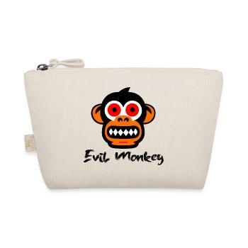 Evil monkey - Organic Pouch - nature - Front