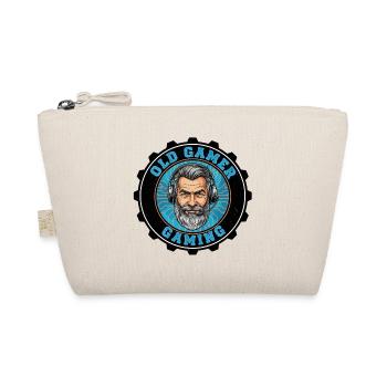 Altes Gamer-Retro-Abzeichen-Design - Bio-Täschchen - Natur - Vorne