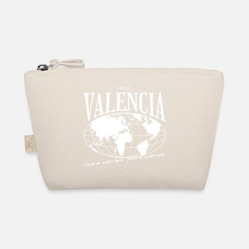 Historical World Map Valencia Design Organic Pouch